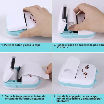MINI IMPRESORA TERMICA PORTATIL