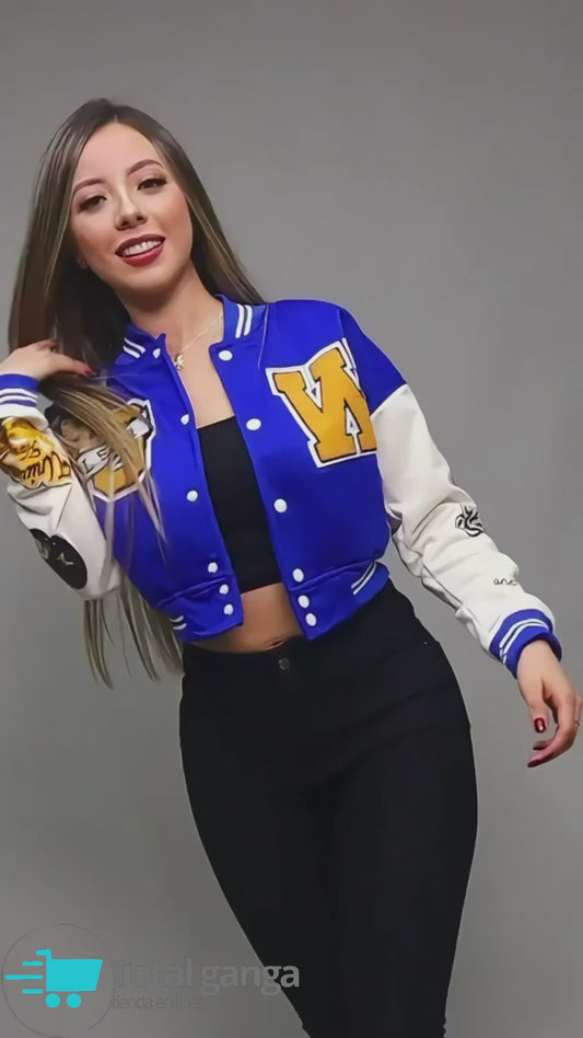 Chaqueta Beisbolera De Dama N120a